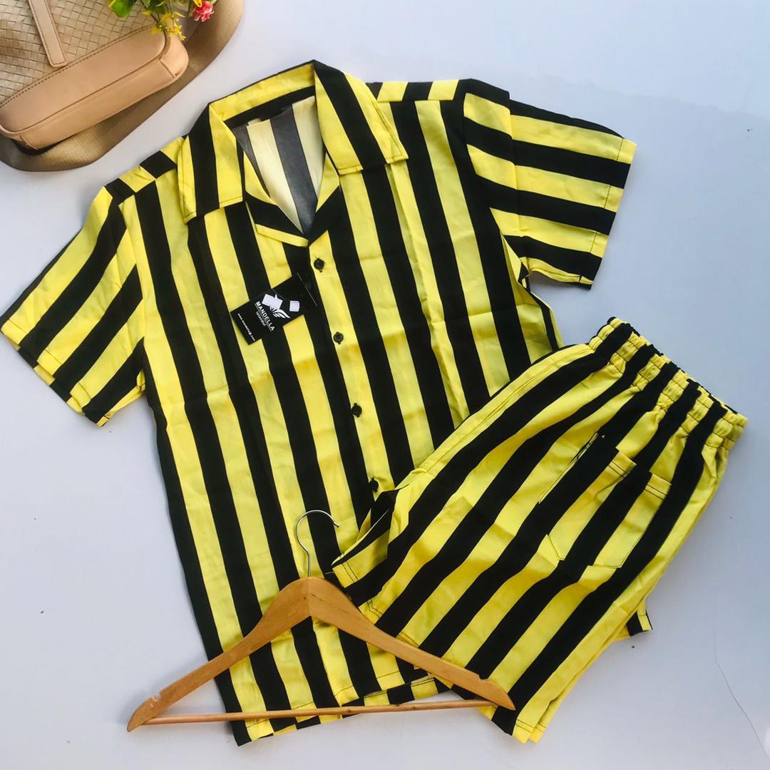 Geometric Print Shirt.